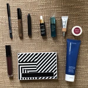 New and gently used makeup and skincare products